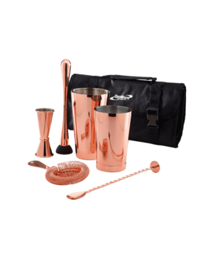 Copper Cocktail Bar Kit 7pcs - Case Qty 1