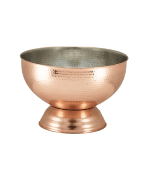 Hammered Copper Champagne Bowl 36cm - Case Qty 1