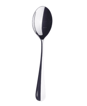 Genware Baguette Dessert Spoon 18/0 (12's) - Case Qty 1