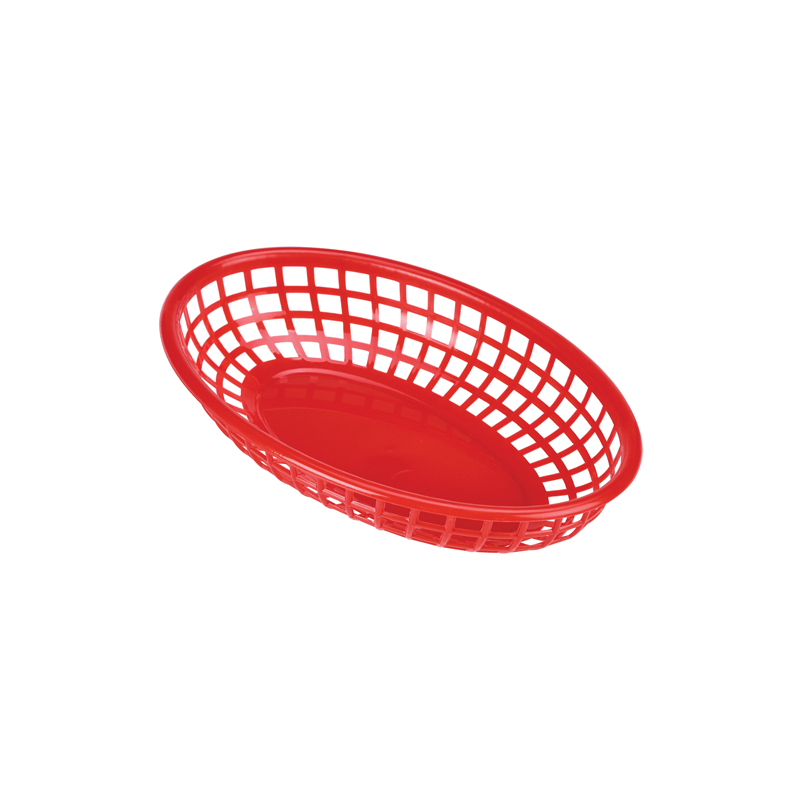 Fast Food Basket Red 23.5 x 15.4cm - Case Qty 6