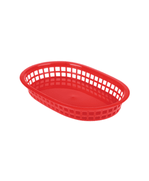 Fast Food Basket Red 27.5 x 17.5cm - Case Qty 6