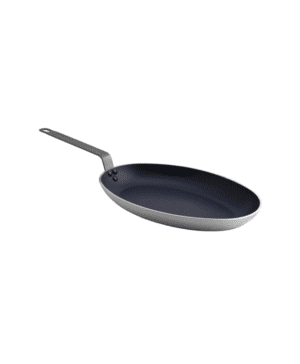 Genware Oval Fishpan 36cm Teflon Plus - Case Qty 1