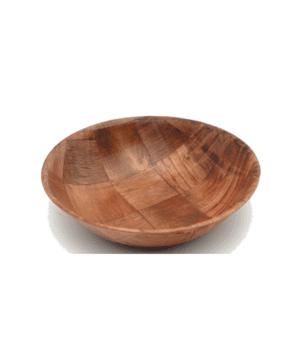 Woven Wood Bowls 8" (d) - Case Qty 1