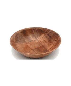 Woven Wood Bowls 6" (d) - Case Qty 1