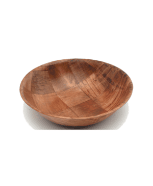 Woven Wood Bowls 10" (d) - Case Qty 1