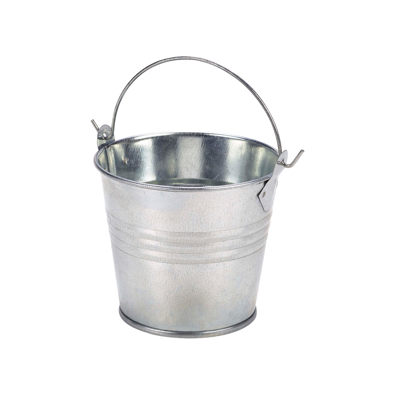 Galvanised Steel Serving Bucket 8.5cm (d) - Case Qty 1