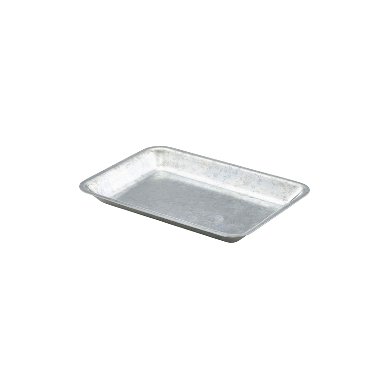 Galvanised Steel Tray 20x14x2cm - Case Qty 1