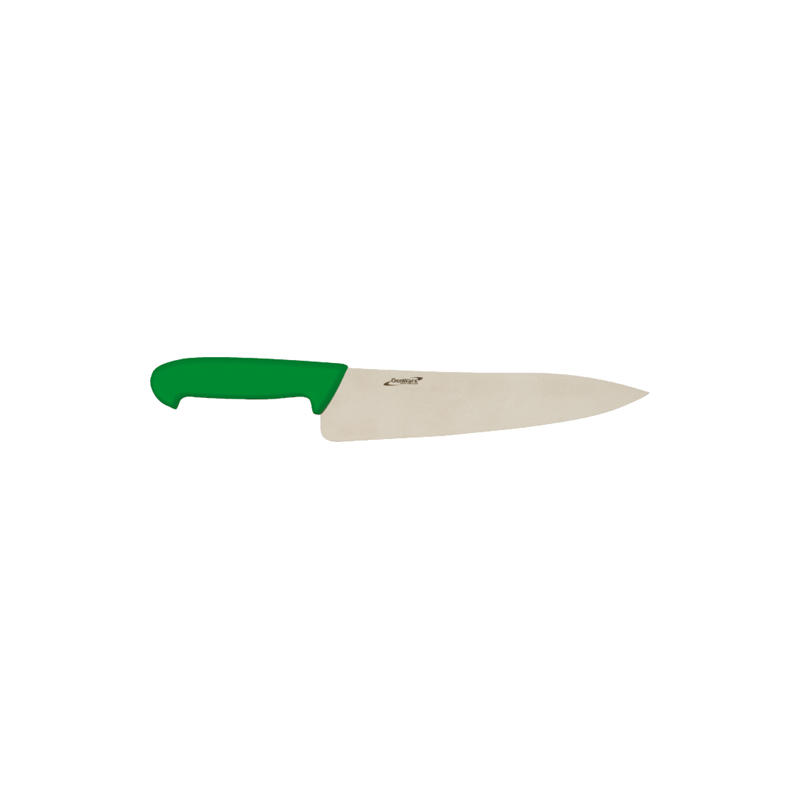 Genware Chef Knife Green 25.4cm 10" - Case Qty 1