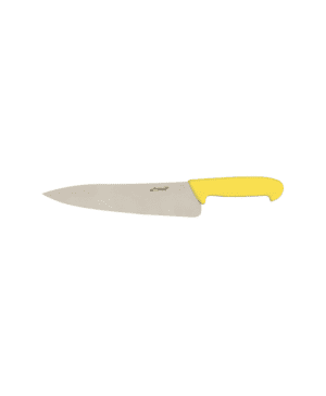 Genware Chef Knife Yellow 25.4cm 10" - Case Qty 1