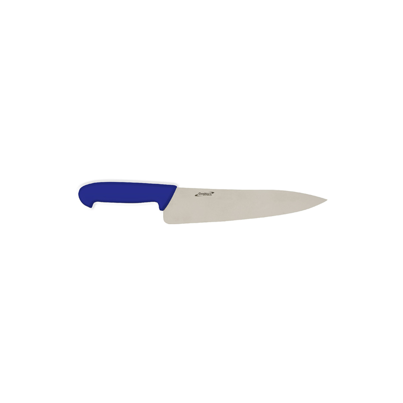 Genware Chef Knife Blue 26.3cm 8"- Case Qty 1