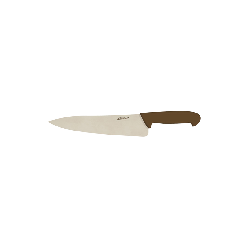 Genware Chef Knife Brown 26.3cm 8" - Case Qty 1