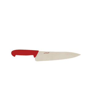 Genware Chef Knife Red 26.3cm 8" - Case Qty 1