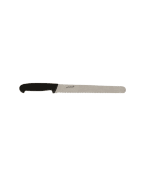 Genware Slicing Knife (Serrated) 25.4cm 10" - Case Qty 1