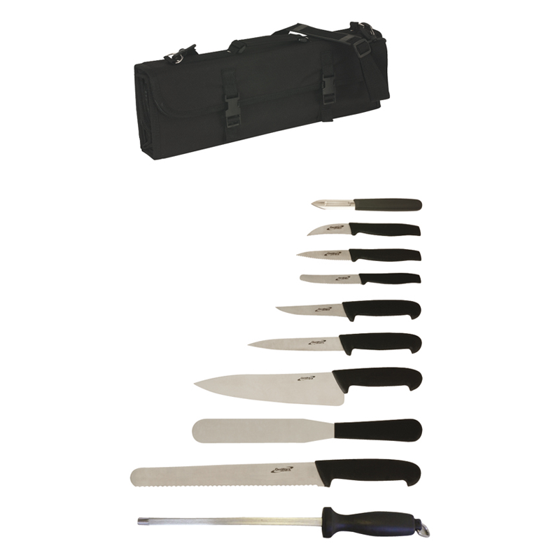 10 Piece Knife Set + Knife - Case - Case Qty 1