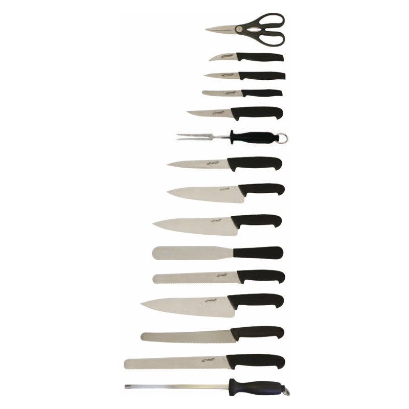 15 Piece Knife Set + Knife - Case - Case Qty 1