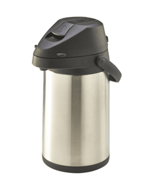 St/Steel Lever Vacuum Pump Pot 3.5Ltr - Case Qty 1