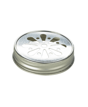 Genware Glass Mason Jar Lid - Case Qty 6