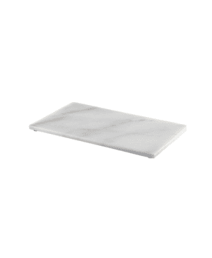 White Marble Platter 32x18cm GN 1/3 - Case Qty 1