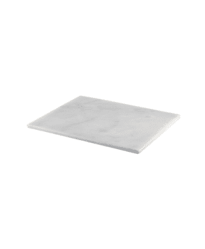 White Marble Platter 32x26cm GN 1/2 - Case Qty 1