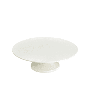 White Melamine Cake Stand 33cm/13" - Case Qty 1