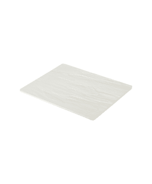 White Slate Melamine Platter GN 1/2 32.5 x 26.5cm - Case Qty 1