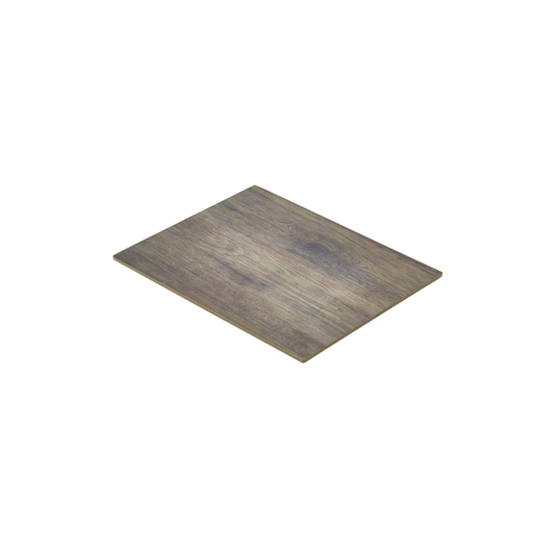 Wood Effect Melamine Platter GN 1/2 32.5 x 26.5cm- Case Qty 1