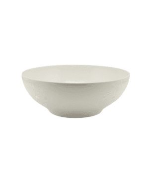 White Melamine Round Buffet Bowl 25.7 x 9.3cm - Case Qty 1