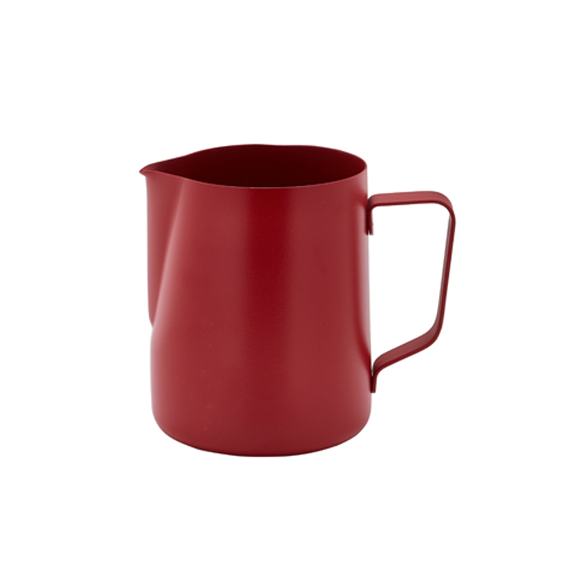 Non-Stick Red Milk Jug 60cl / 20oz - Case Qty 1