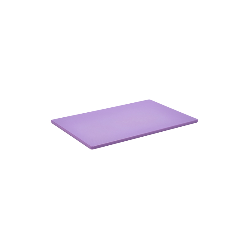 Purple Poly Cutting Board 18 x 12 x 0.5" - Case Qty 1