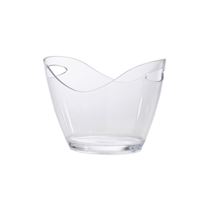 Clear Plastic Champagne / Wine Bucket Small - Case Qty 1