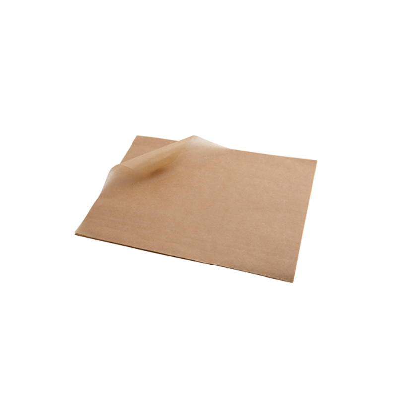 Greaseproof Paper Brown 25 x 20cm - Case Qty 1