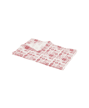 Greaseproof Paper Red Steak House Design 25 x 35cm - Case Qty 1