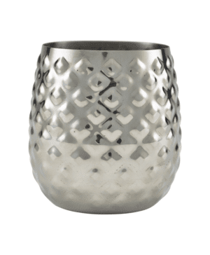St/Steel Pineapple Cup 44cl / 15.5oz - Case Qty 1