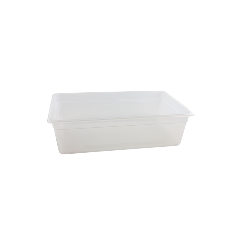 1/1 Polypropylene Gastronorm Pan 150mm Clear - Case Qty 1
