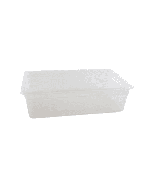 1/1 Polypropylene Gastronorm Pan 200mm Clear - Case Qty 1