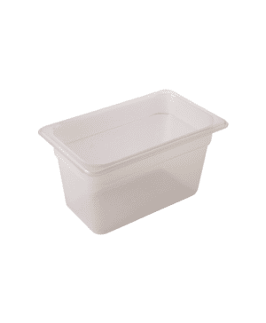 1/2 Polypropylene Gastronorm Pan 150mm Clear - Case Qty 1
