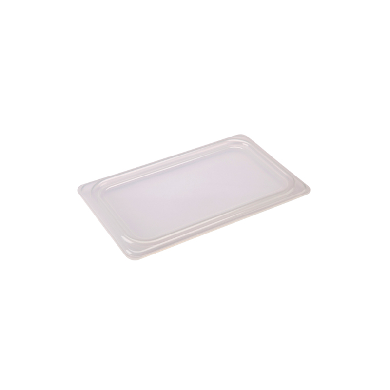 1/3 Polypropylene GN Lid Clear - Case Qty 1