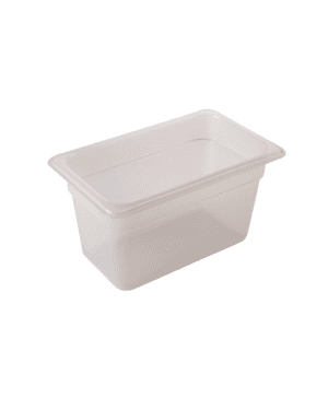 1/6 Polypropylene Gastronorm Pan 150mm Clear - Case Qty 1