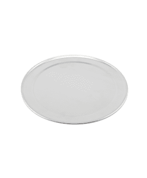 Genware Aluminium Flat Wide Rim Pizza Pan 14" - Case Qty 1