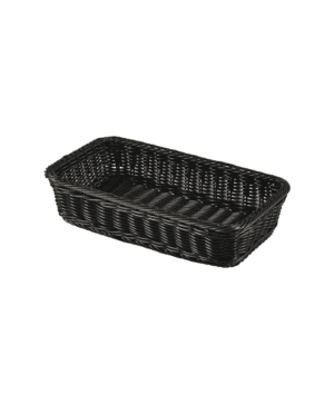 Polywicker Display Basket GN 1/3 Black - Case Qty 1