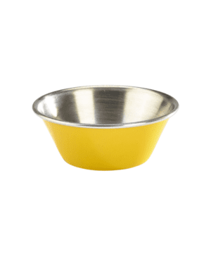 1.5oz St/Steel Ramekin Yellow - Case Qty 1