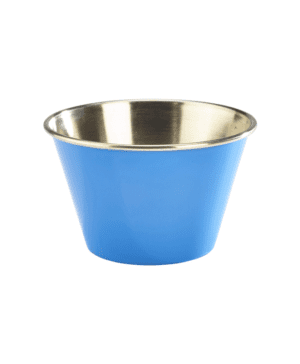 6oz St/Steel Ramekin Blue - Case Qty 1