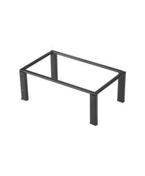 Black GN Buffet Riser GN 1/4 10cm (h) - Case Qty 1