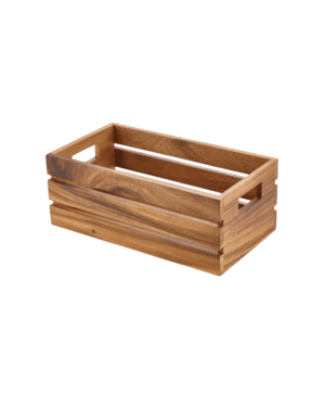 Acacia Wood Box / Riser GN 1/3 - 32.5 x 18 x 12.3cm - Case Qty 1