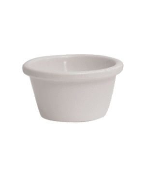 Ramekin 2oz Smooth White 75x35mm - Case Qty 1