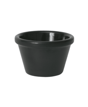 Ramekin 2oz Smooth Black 73x35mm - Case Qty 1