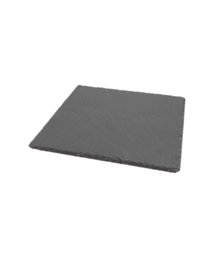 Genware Natural Edge Slate Platter 28 x 28cm - Case Qty 1