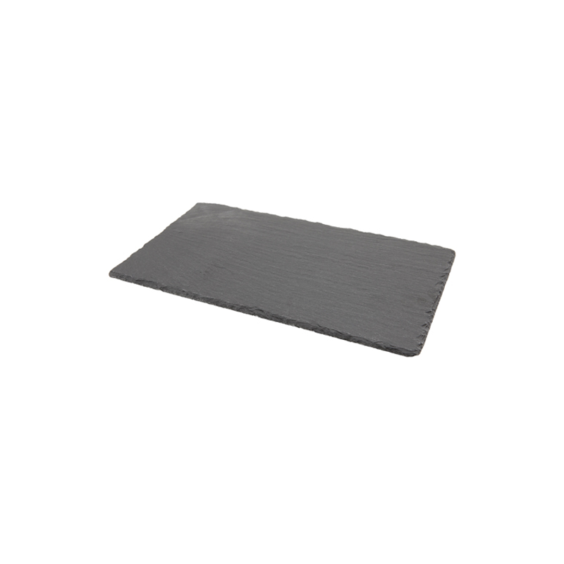 Genware Natural Slate Platter 32 x 18cm 1/3 G - Case Qty 1