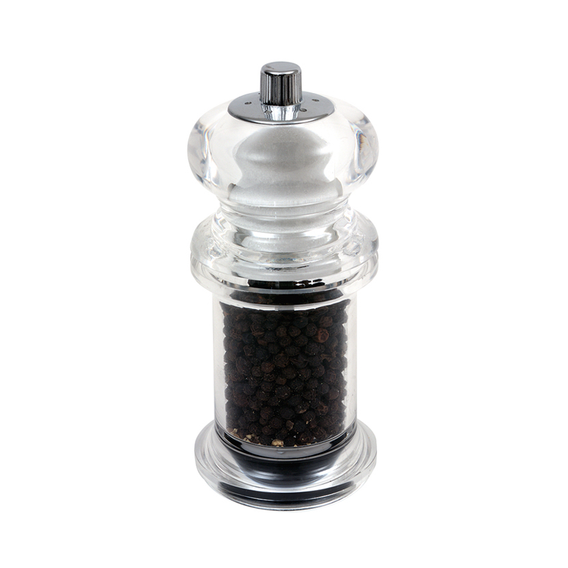 Combo Pepper Grinder / Salt Shaker Acrylic - Case Qty 1