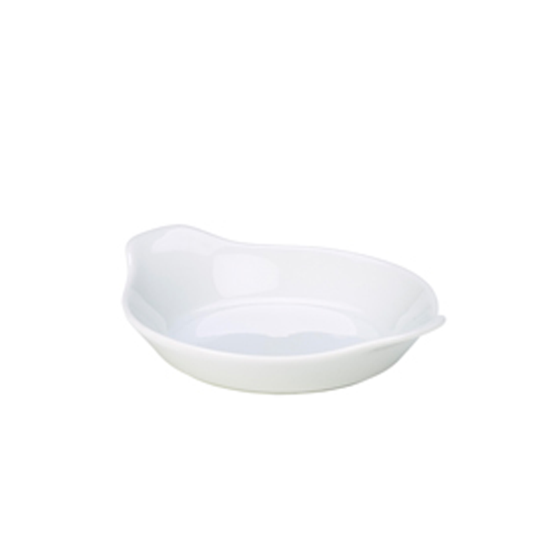 RGW Round Eared Dish 18cm/7" - 45cl/15.8oz White - Case Qty 6
